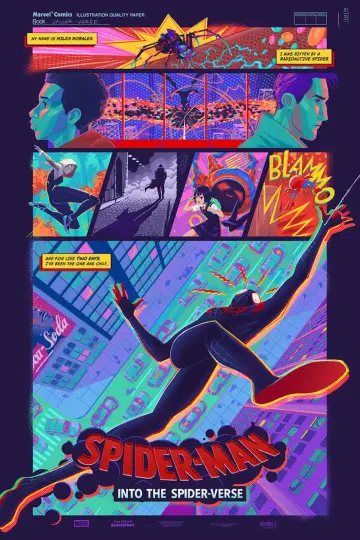 Poster to the movie "Spider-Man: Into the Spider-Verse" #13208