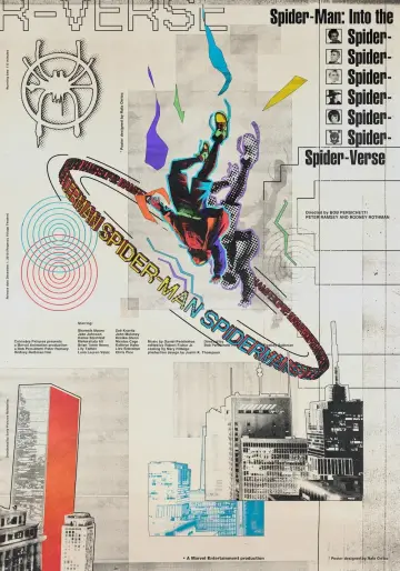Poster to the movie "Spider-Man: Into the Spider-Verse" #13215