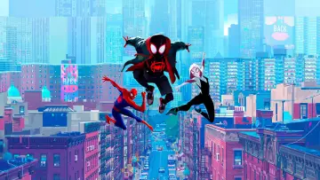 Backdrop to the movie "Spider-Man: Into the Spider-Verse" #518383