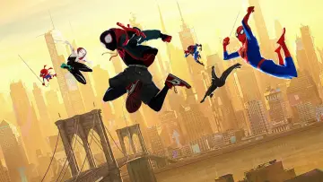 Backdrop to the movie "Spider-Man: Into the Spider-Verse" #926103