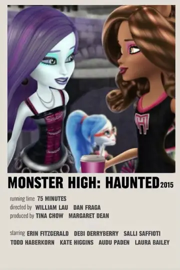 Poster to the movie "Monster High: Haunted" #1010835