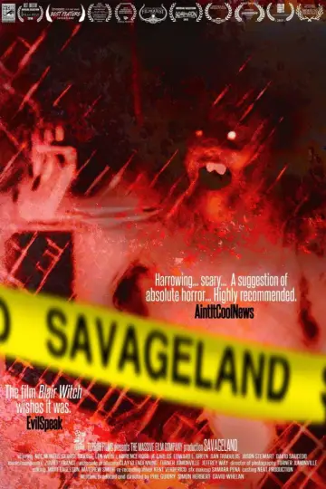 Poster to the movie "Savageland" #711576