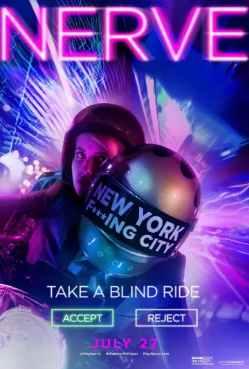 Poster to the movie "Nerve" #732624