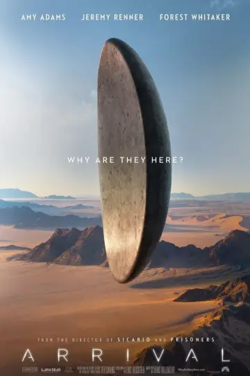Poster to the movie "Arrival" #401378