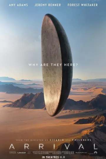Poster to the movie "Arrival" #472397