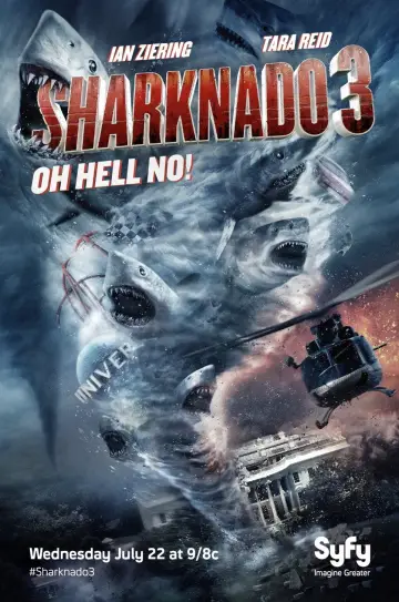 Poster to the movie "Sharknado 3: Oh Hell No!" #901412