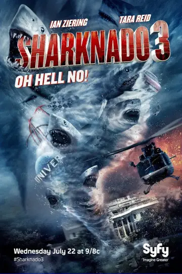 Poster to the movie "Sharknado 3: Oh Hell No!" #901414