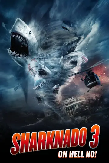 Poster to the movie "Sharknado 3: Oh Hell No!" #901415