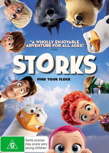 Poster to the movie "Storks" #730438