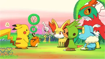 Backdrop to the movie "Pokémon: Pikachu, What