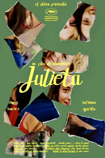 Poster to the movie "Julieta" #901389