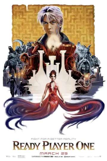 Poster to the movie "Ready Player One" #832920