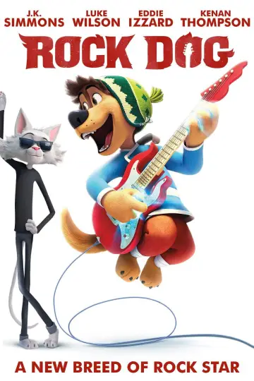 Poster to the movie "Rock Dog" #907612