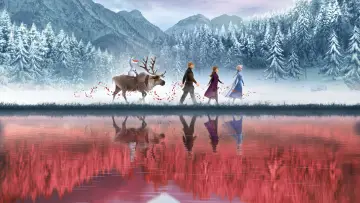 Backdrop to the movie "Frozen II" #171295