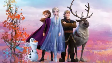 Backdrop to the movie "Frozen II" #575966