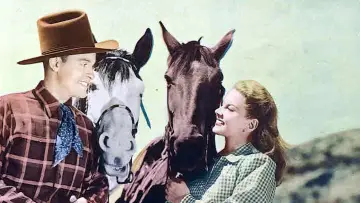 Backdrop to the movie "Swing in the Saddle" #1148620
