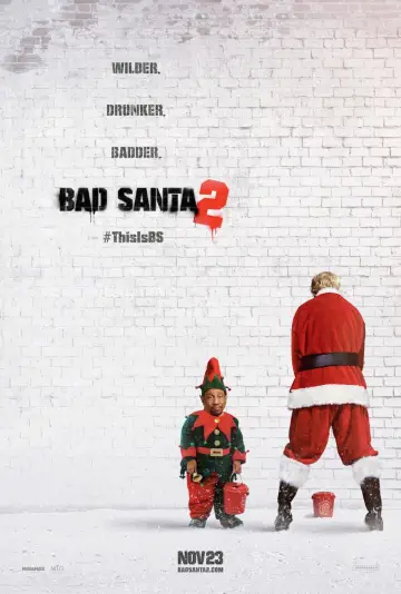 Poster to the movie "Bad Santa 2" #933512