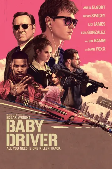 Poster to the movie "Baby Driver" #42056