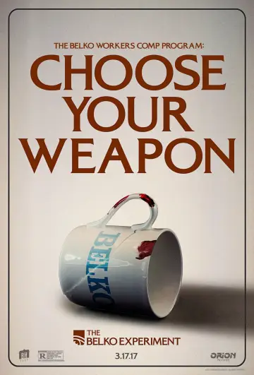 Poster to the movie "The Belko Experiment" #803202