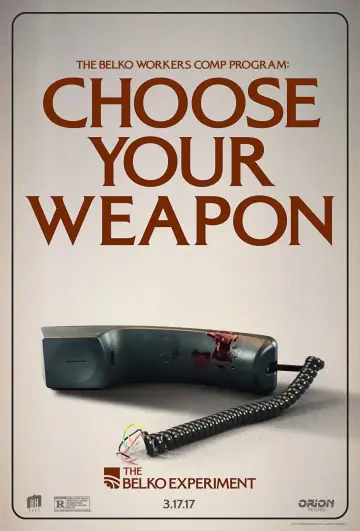 Poster to the movie "The Belko Experiment" #803205