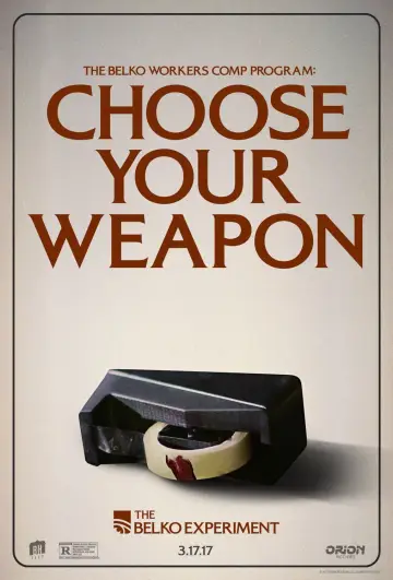 Poster to the movie "The Belko Experiment" #803206
