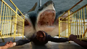 Backdrop to the movie "3-Headed Shark Attack" #1069377