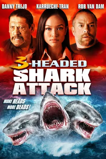 Poster to the movie "3-Headed Shark Attack" #1069382