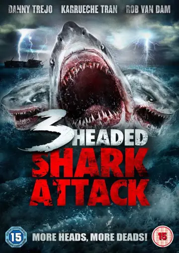 Poster to the movie "3-Headed Shark Attack" #1069383