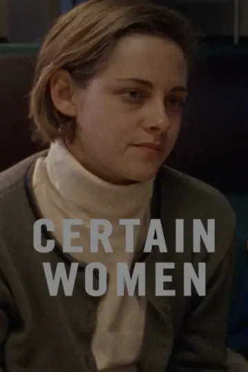 Poster to the movie "Certain Women" #1002773