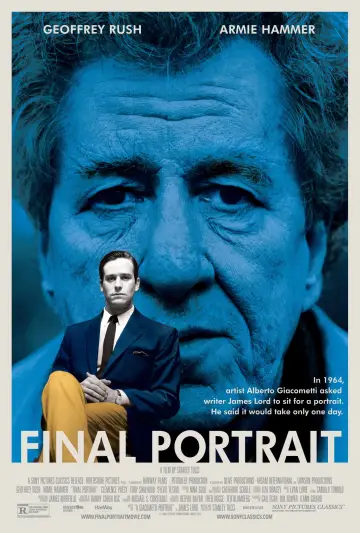 Poster to the movie "Final Portrait" #1079656