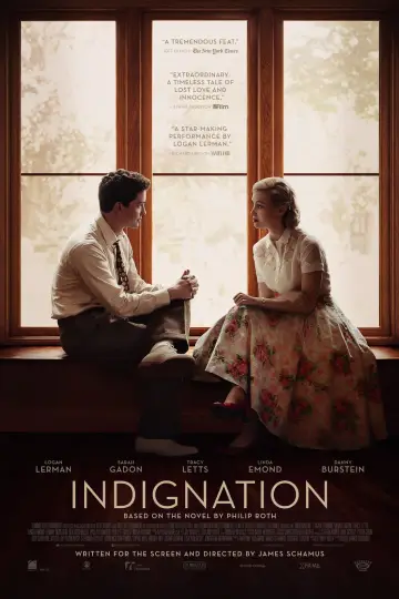 Poster to the movie "Indignation" #1075073