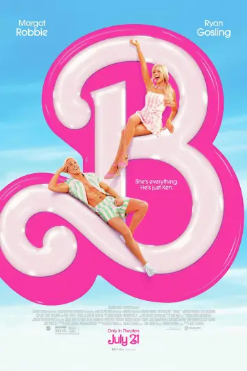 Poster to the movie "Barbie" #545386