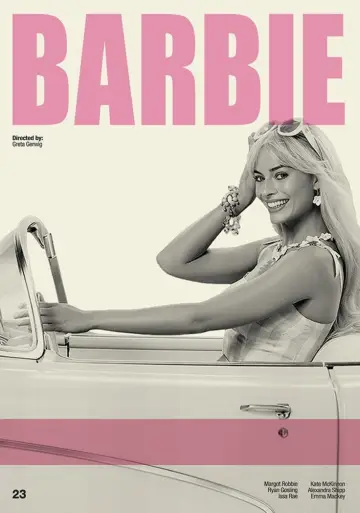 Poster to the movie "Barbie" #911213