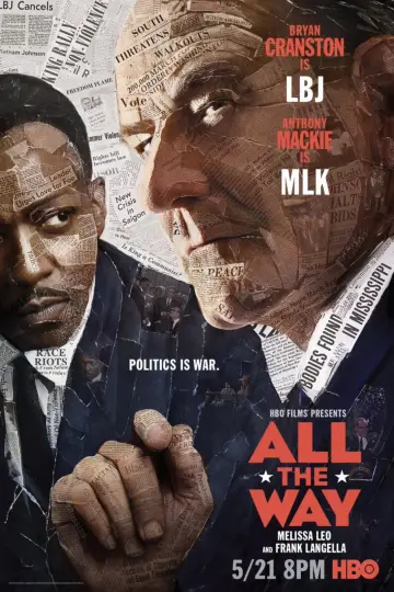 Poster to the movie "All the Way" #1045239