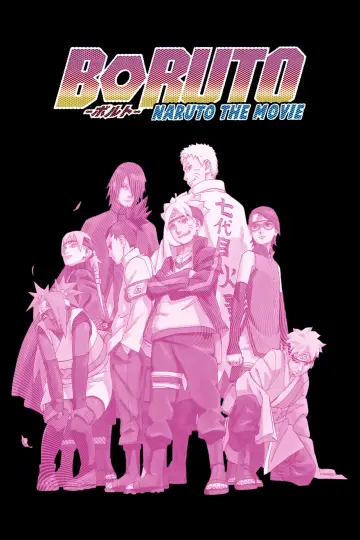 Poster to the movie "Boruto: Naruto the Movie" #845291