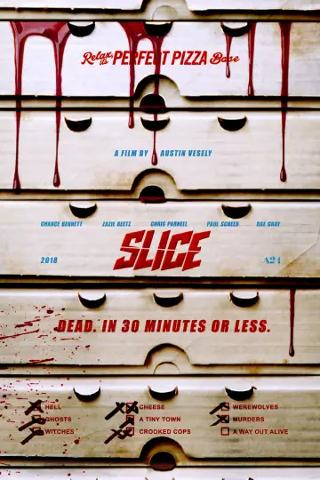 Poster to the movie "Slice" #1126459