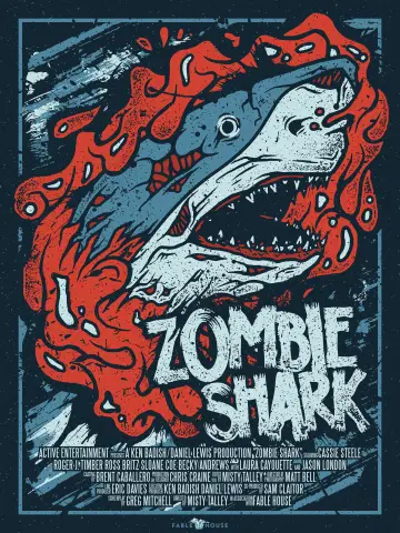 Poster to the movie "Zombie Shark" #1123754