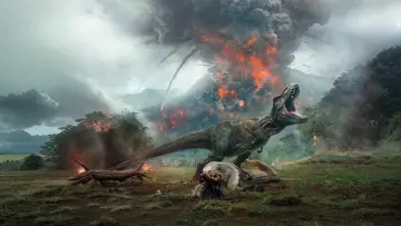 Backdrop to the movie "Jurassic World: Fallen Kingdom" #961584