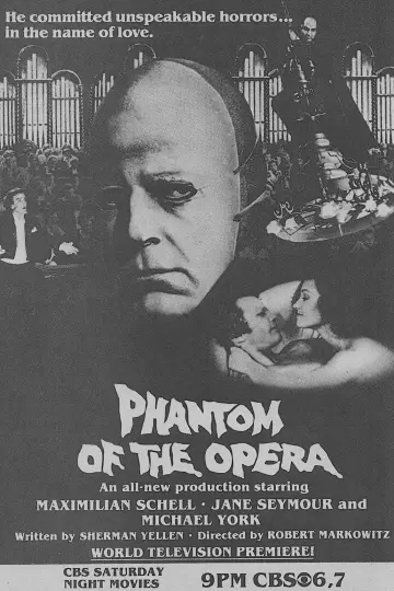 Poster to the movie "The Phantom of the Opera" #1069260