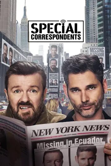 Poster to the movie "Special Correspondents" #1007682