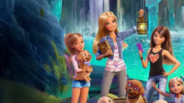 Backdrop to the movie "Barbie & Her Sisters in the Great Puppy Adventure" #1009866