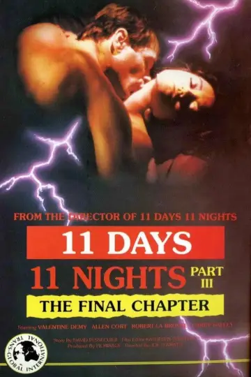 Poster to the movie "11 Days, 11 Nights Part 3" #928818