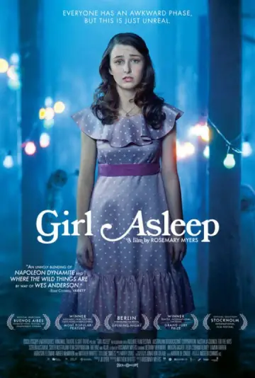 Poster to the movie "Girl Asleep" #1119541