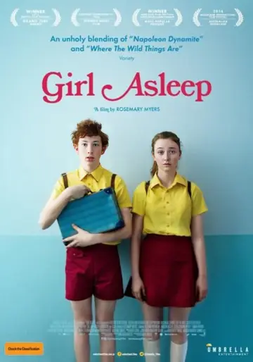Poster to the movie "Girl Asleep" #1119542