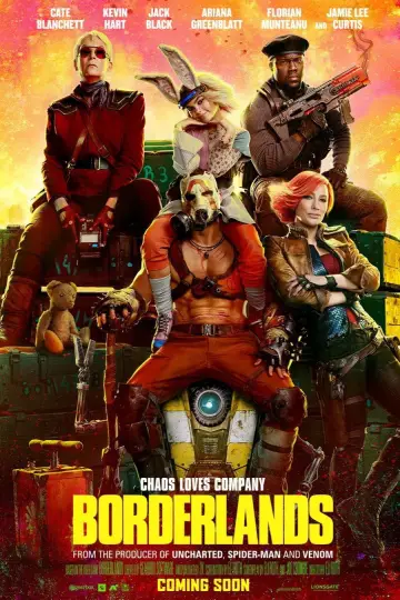 Poster to the movie "Borderlands" #587170