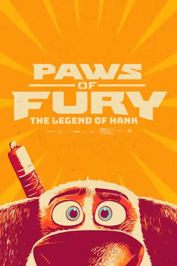 Poster to the movie "Paws of Fury: The Legend of Hank" #840180