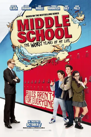 Poster to the movie "Middle School: The Worst Years of My Life" #993449