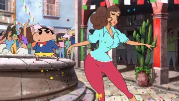 Backdrop to the movie "Crayon Shin-chan: My Moving Story! Cactus Large Attack!" #426689