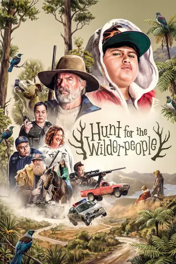 Poster to the movie "Hunt for the Wilderpeople" #1180478