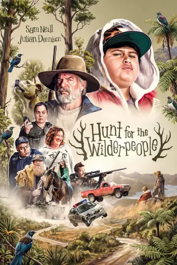 Poster to the movie "Hunt for the Wilderpeople" #985285